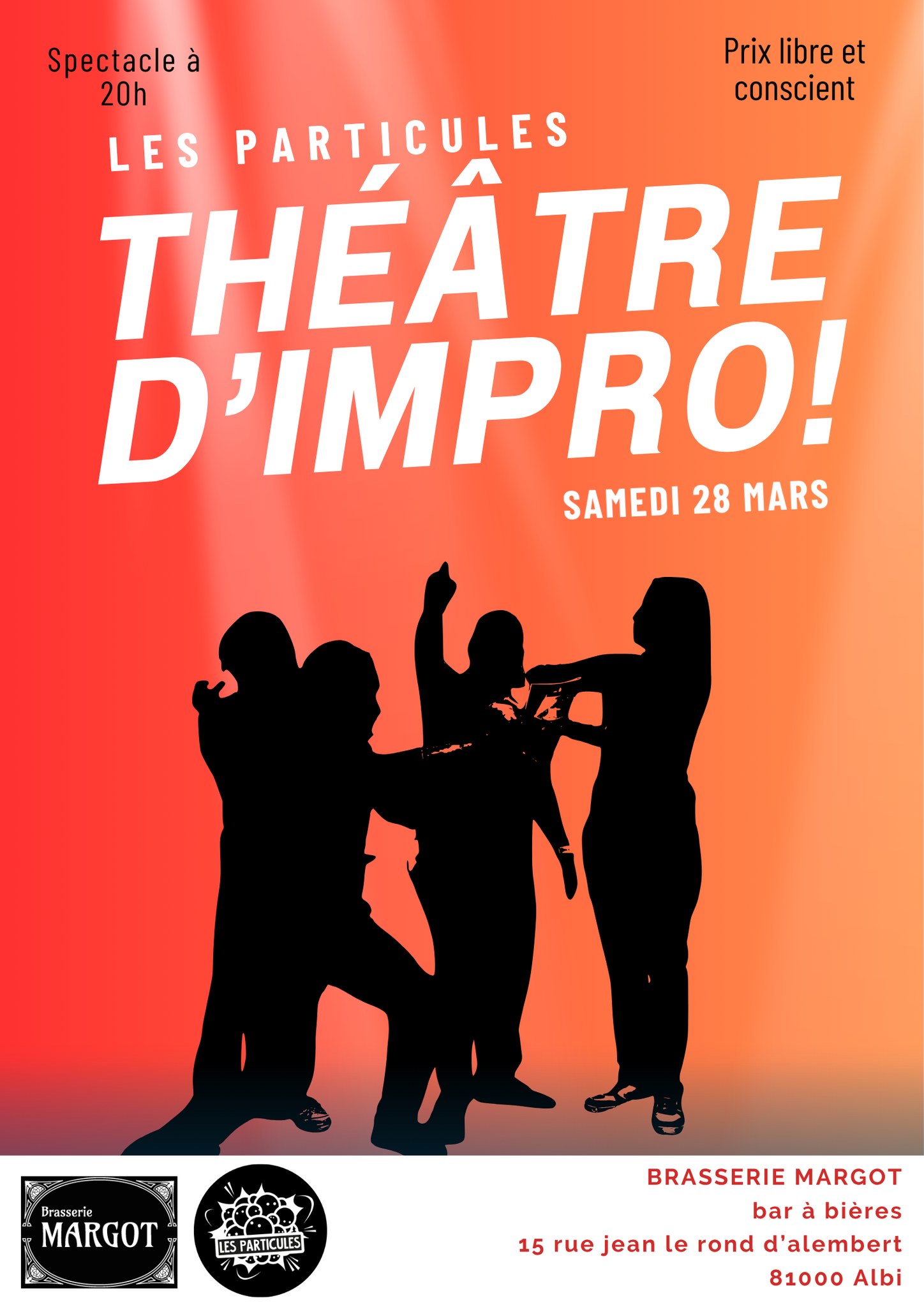 Affiche de La Grande Scène à la Brasserie Margot