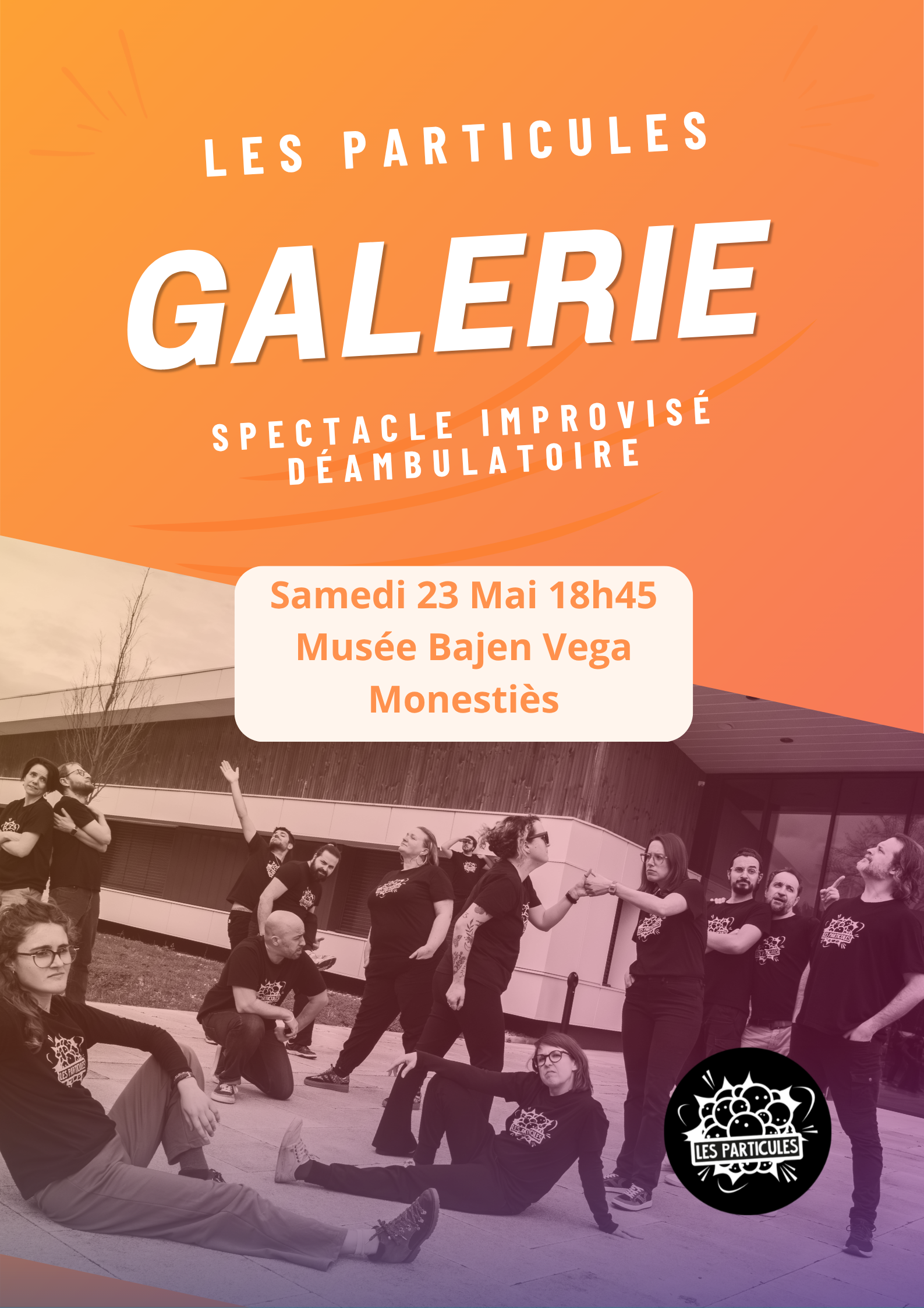 Affiche de Les Particules s’invitent au musée !