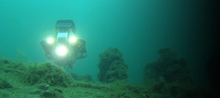 shipwreck hunting underwater drone deep trekker rov sonar