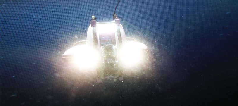 Underwater Drone with Lights