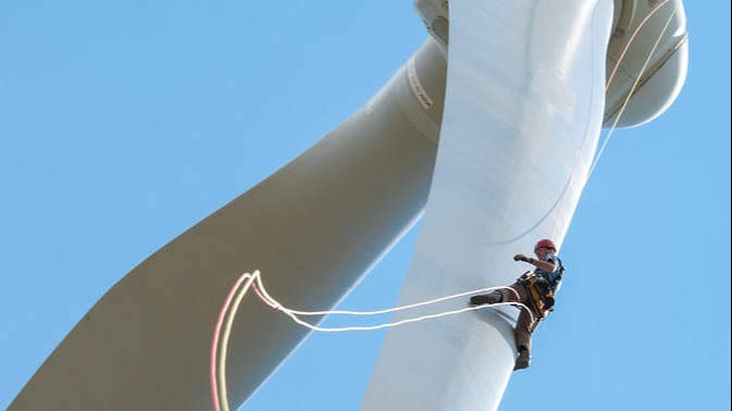 manual turbine inspection