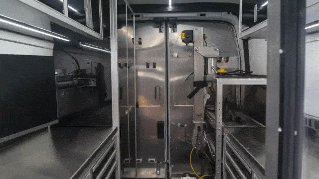 Pipe Trekker - Van Fits Page GIF showing Durable Construction 