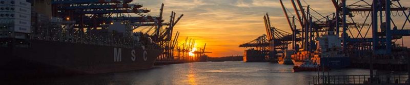 shipping-yard-vessel-inspection-sunset