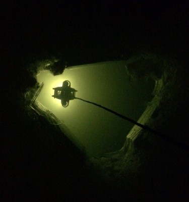 ROV under ice