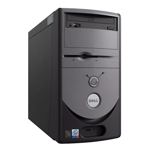 Old Desktop Computer Tower PC Retro 2000s Office - 3D model by Gianluca Gatto