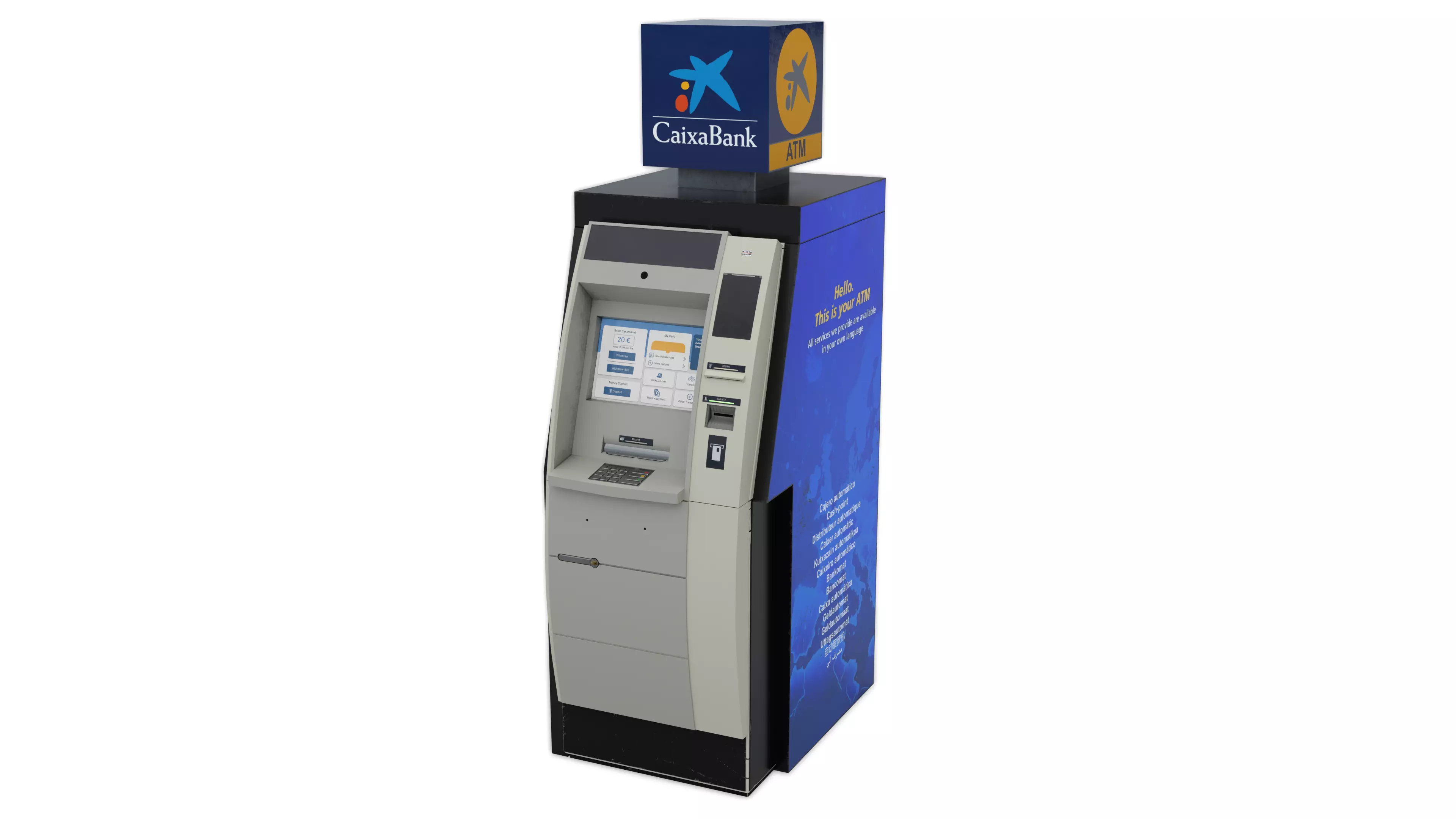 ATM Wincor Nixdorf Cineo Customized Worn - View 11