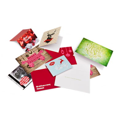 Impression de cartes de Noël