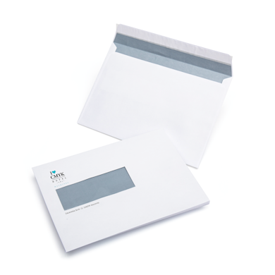 Enveloppes personnalisées - Papier blanc