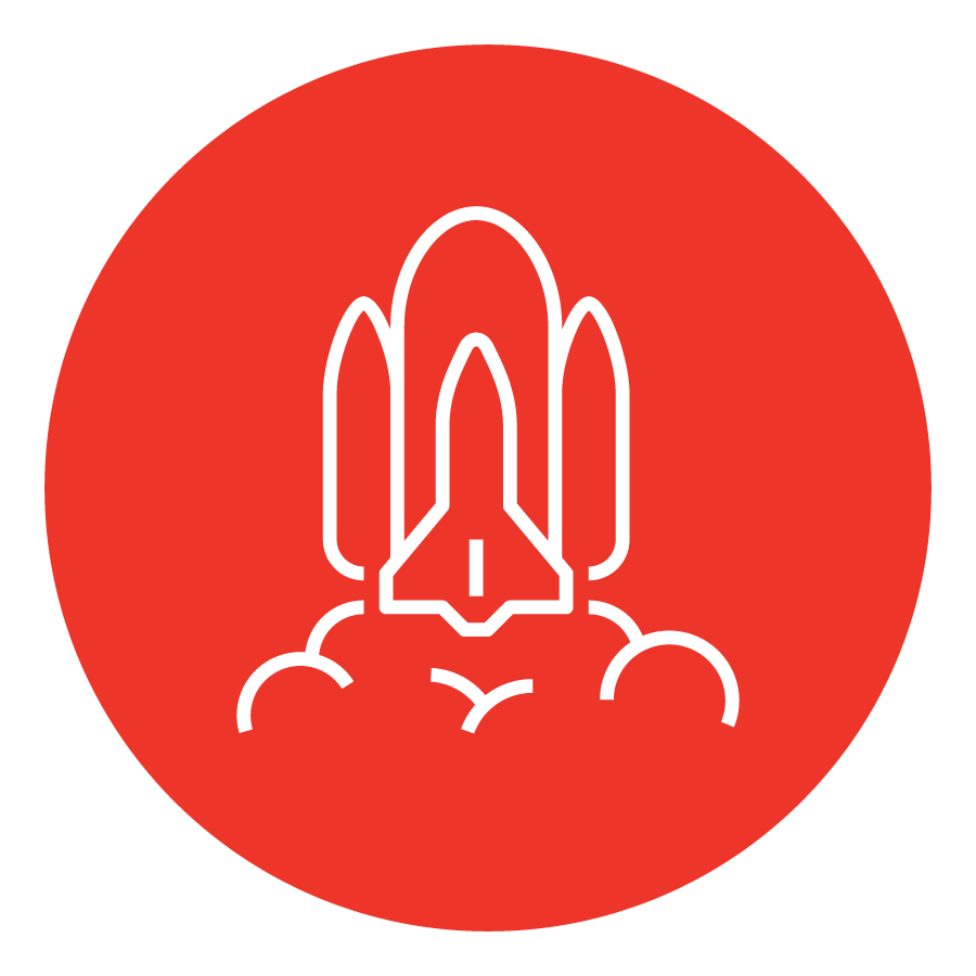 icon of rocket launch