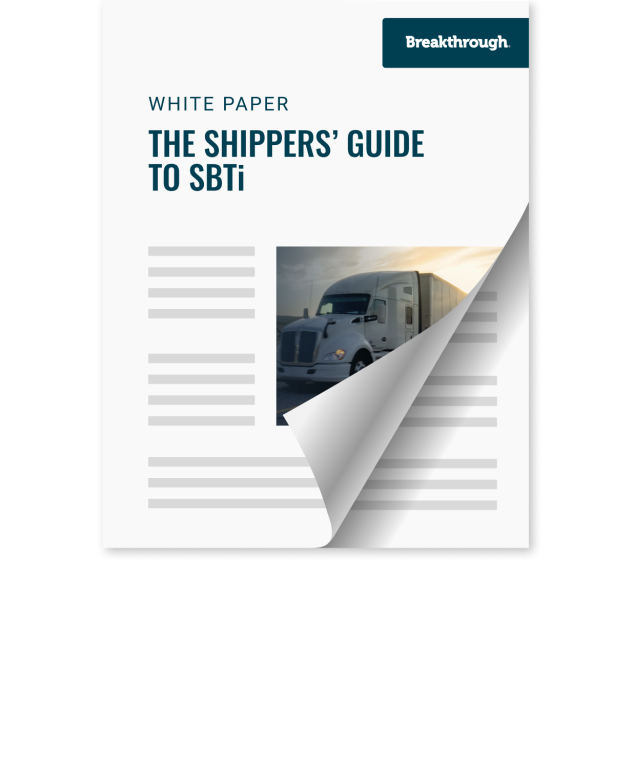 The Shippers' Guide to Science Based Targets