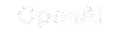 OpenAI white wordmark