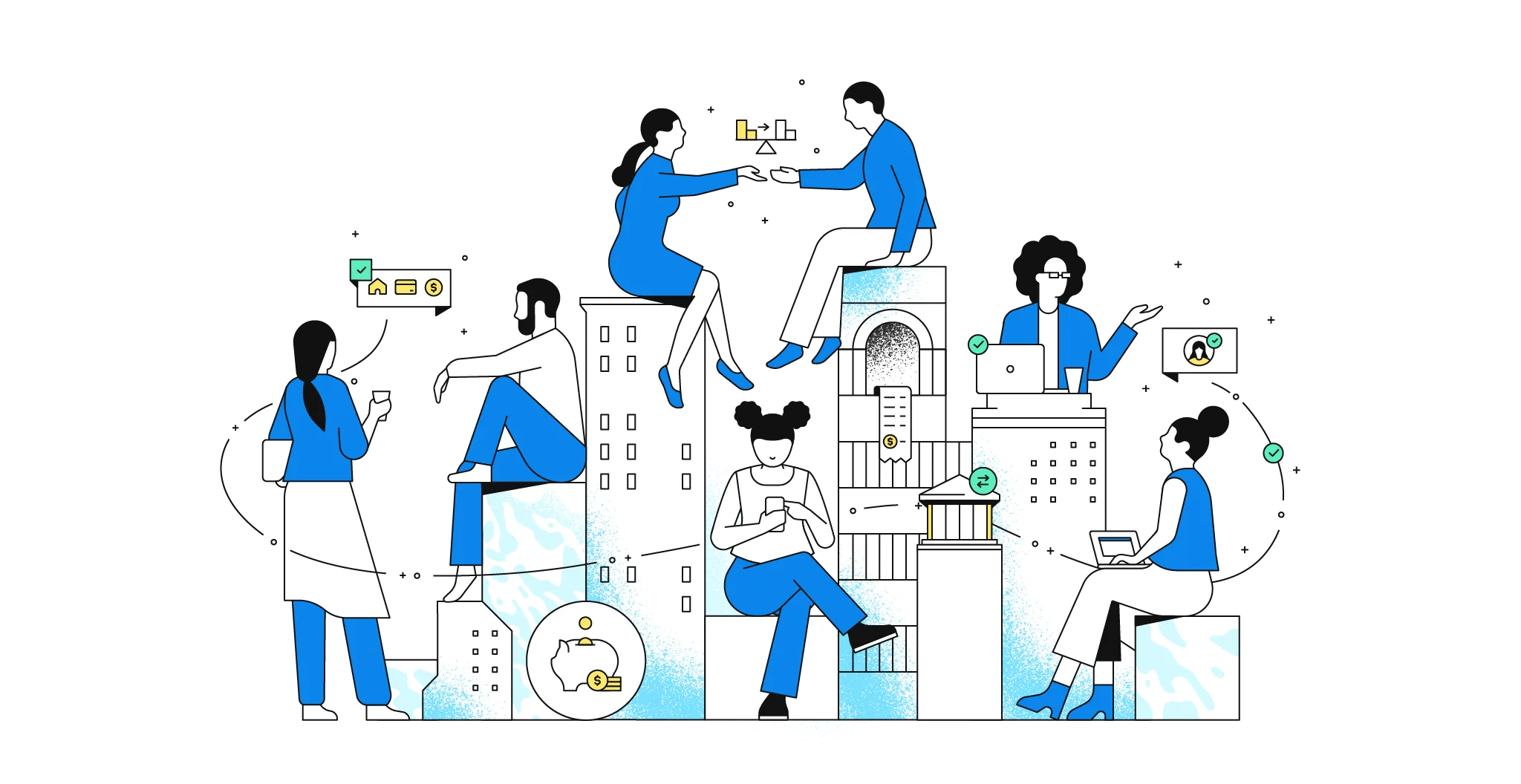 Start-up landing page hero