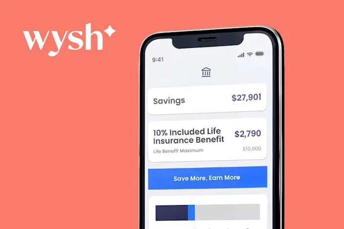 peach background, phone UI