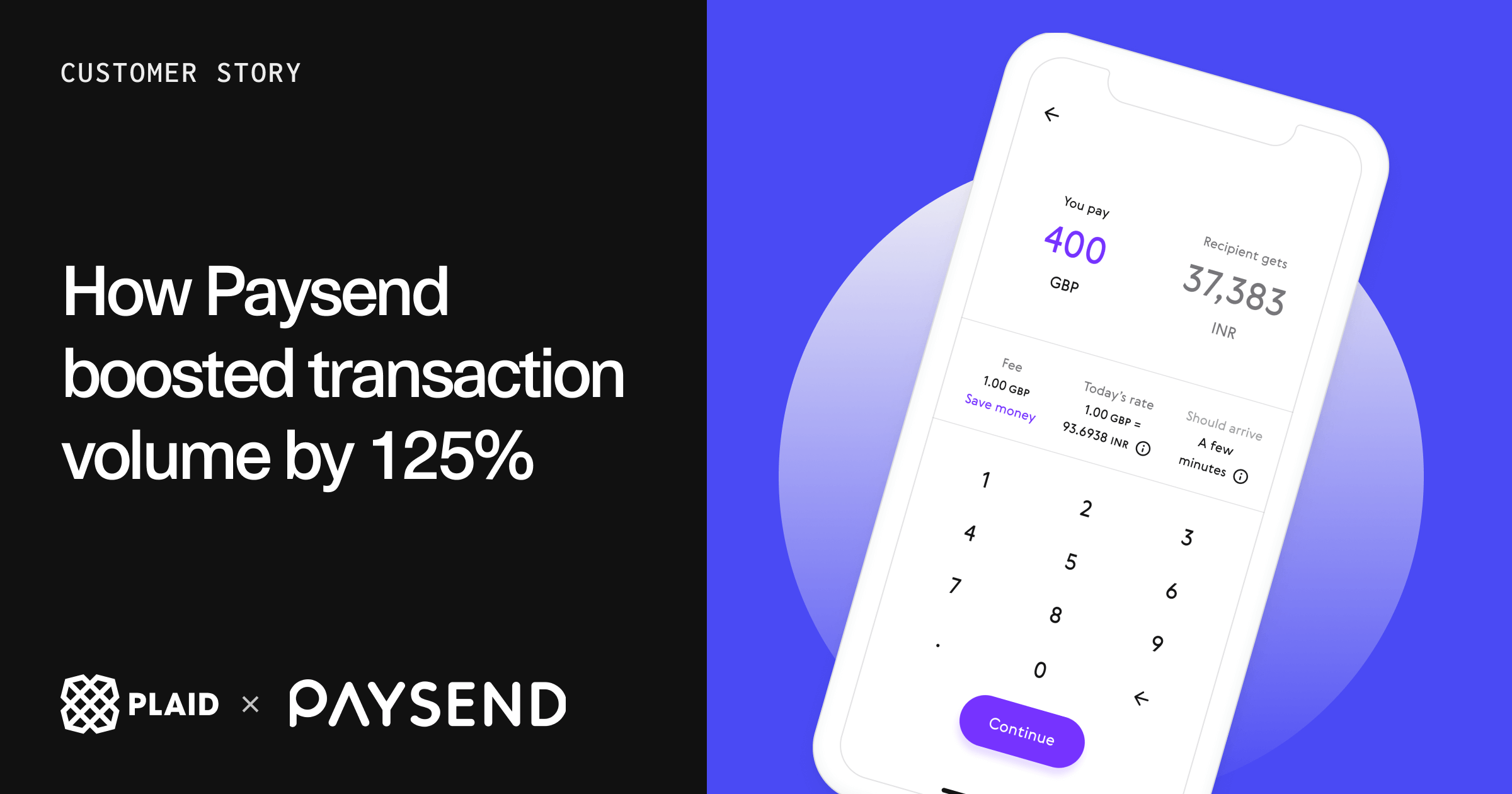 Paysend - Enabling international money transfers from the UK | Plaid