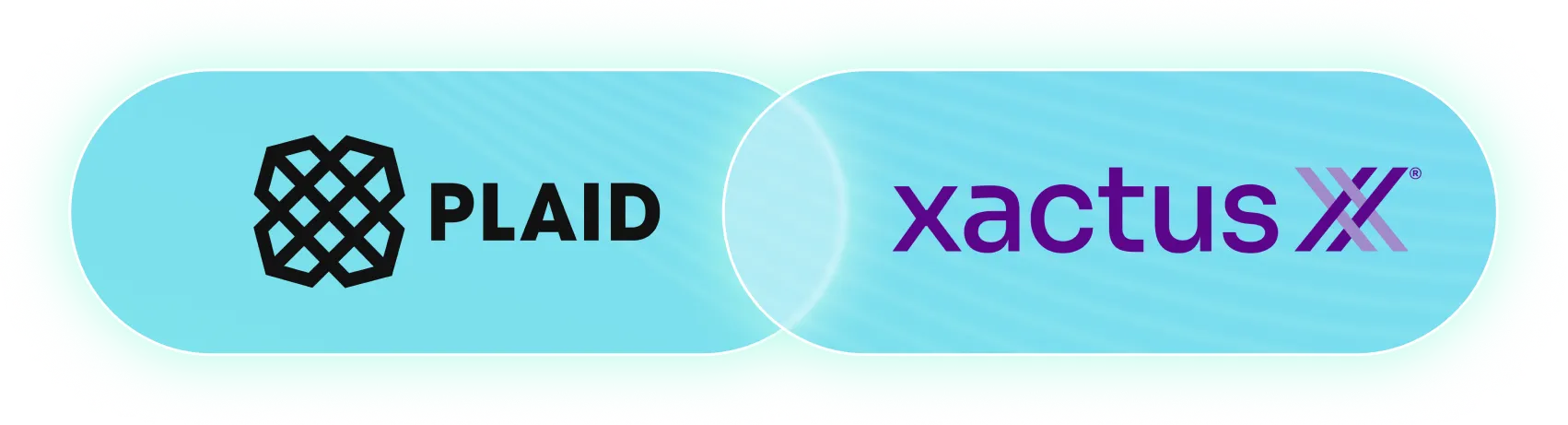 Plaid and Xactus logos