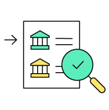 Feature icon - Dynamic institution list