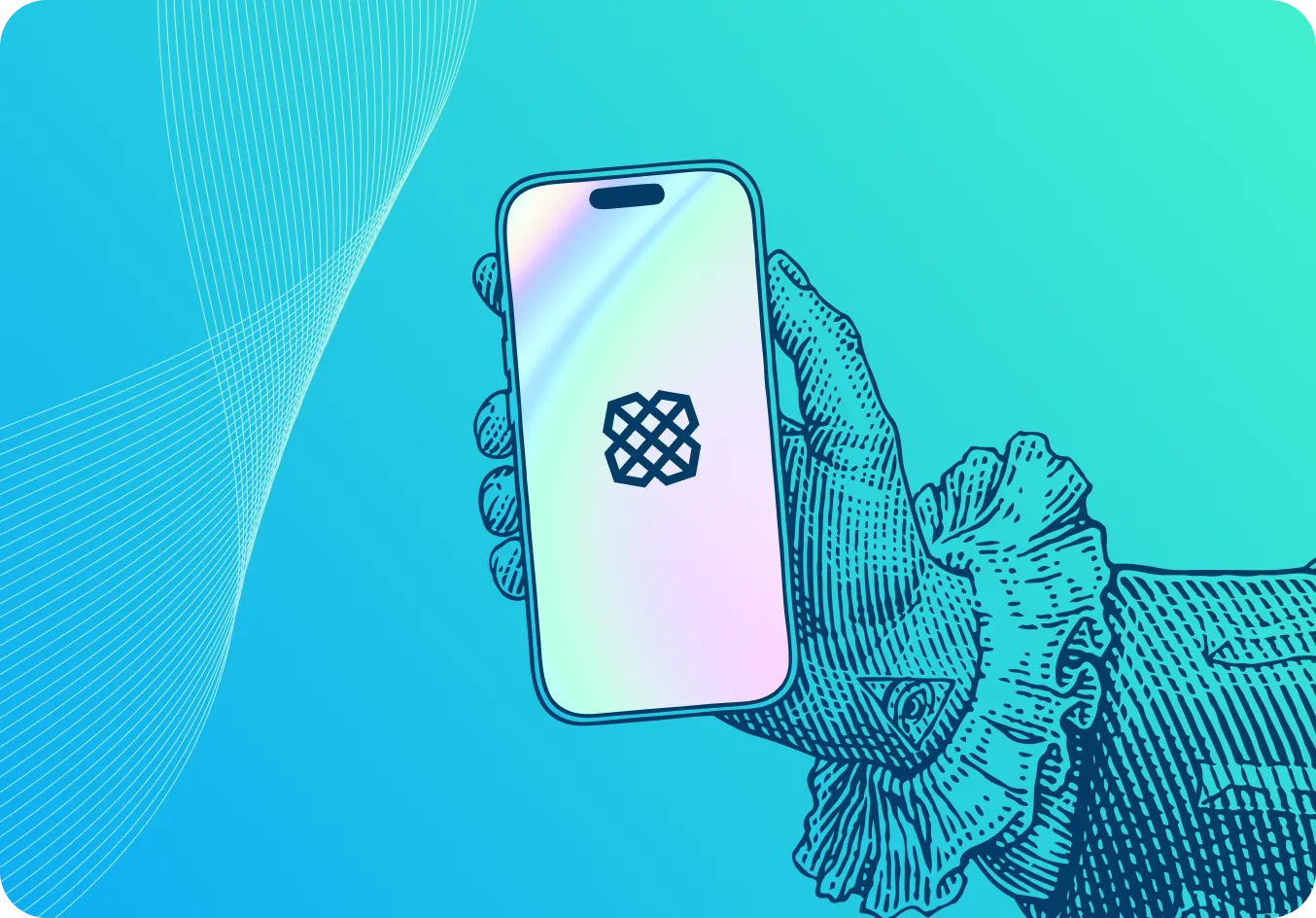 Plaid logo on celula