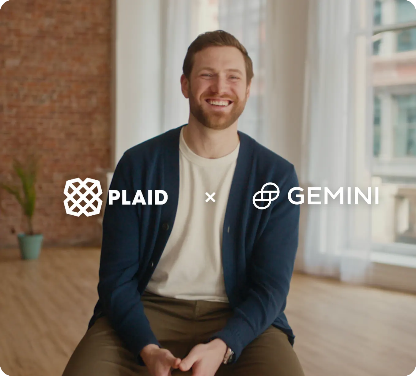 Plaid x Gemini Powered by Plaid image with Andrew Fuller, Director of Engineering at Gemini