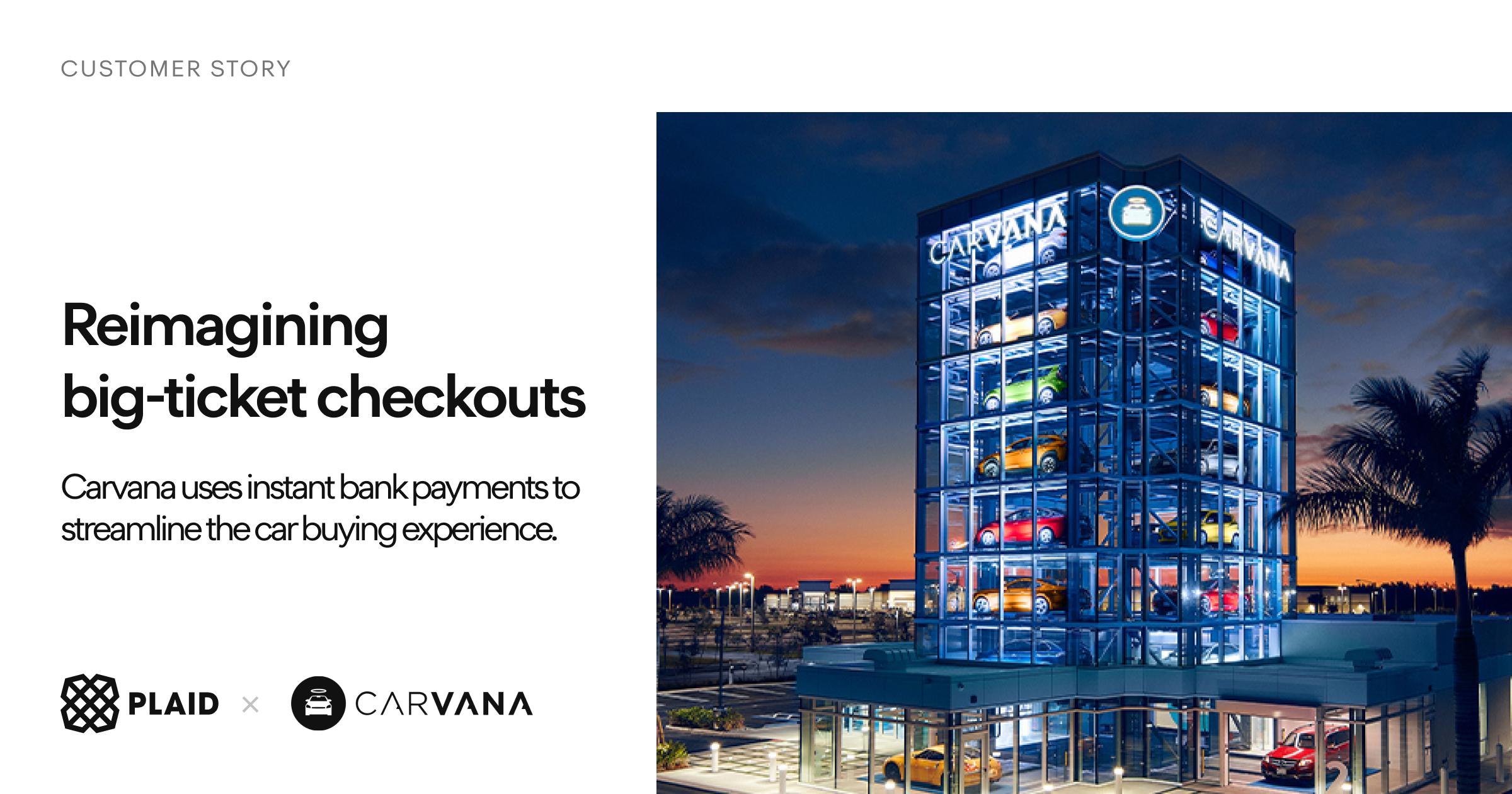 Carvana - Seamless car buying with instant payments | Plaid