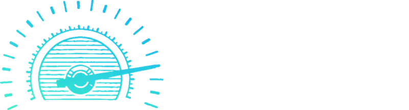 Speed barometer illustration card illustration