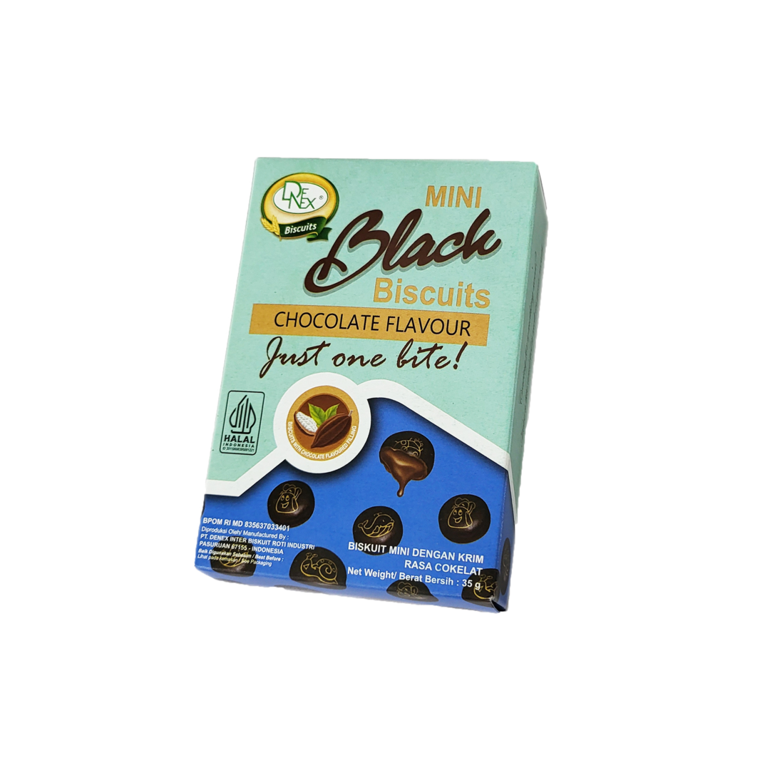 Mini Black Gr Chocolate Ver Denex Inter Biskuit Roti Industri Pt