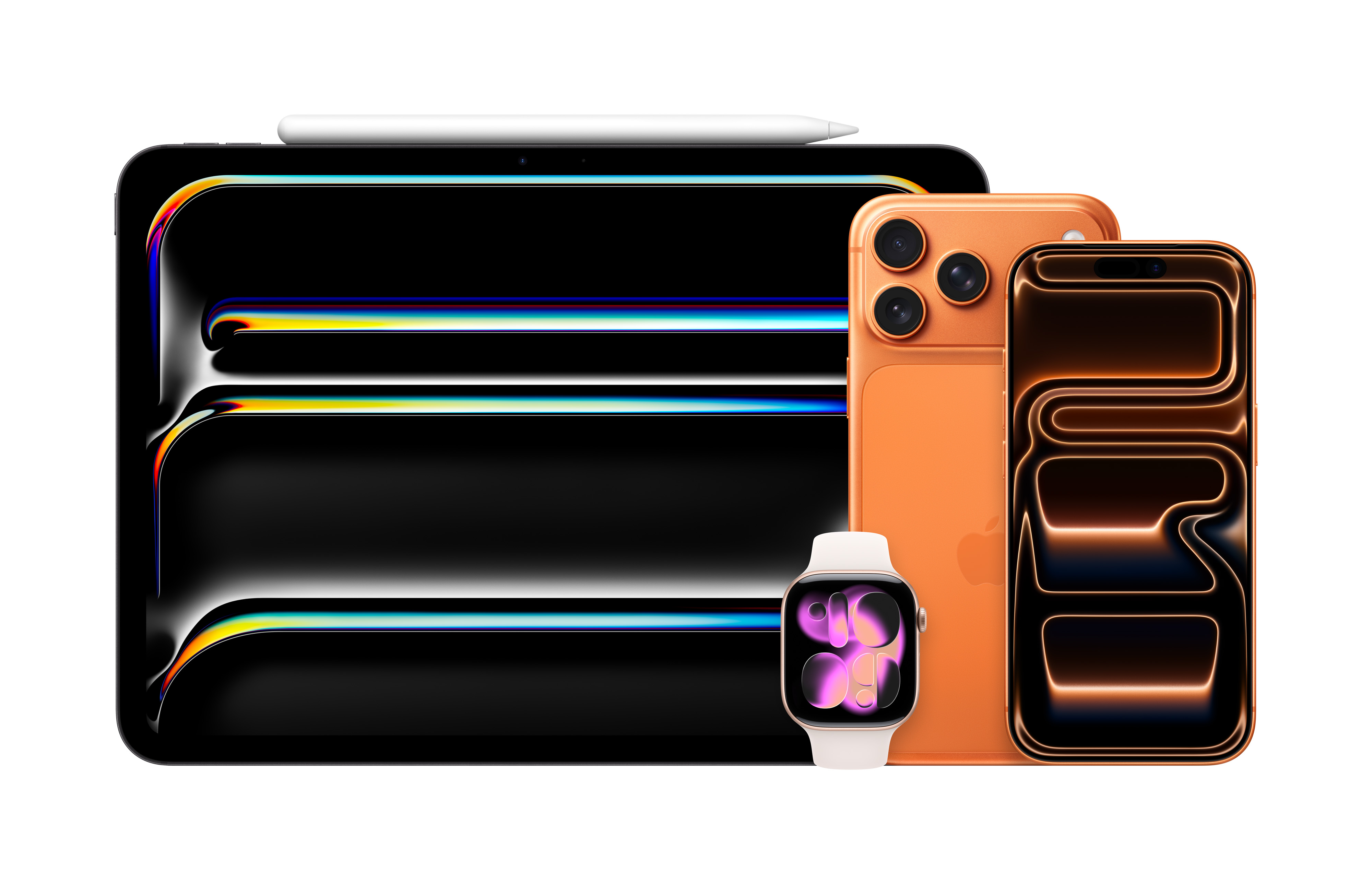 Multi-Product iPad Pro 11-in Apple Pencil Pro Apple Watch Series 11 iPhone 17 Pro Max iPhone 17 Pro Screen