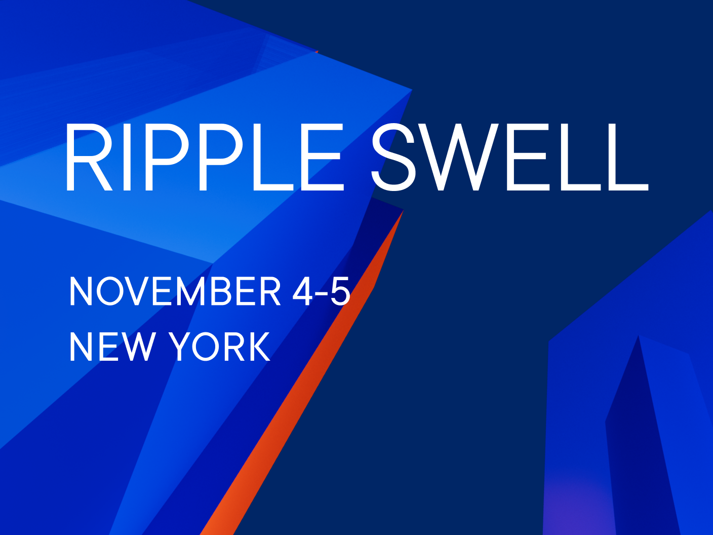 Ripple Swell 2025 | Agenda