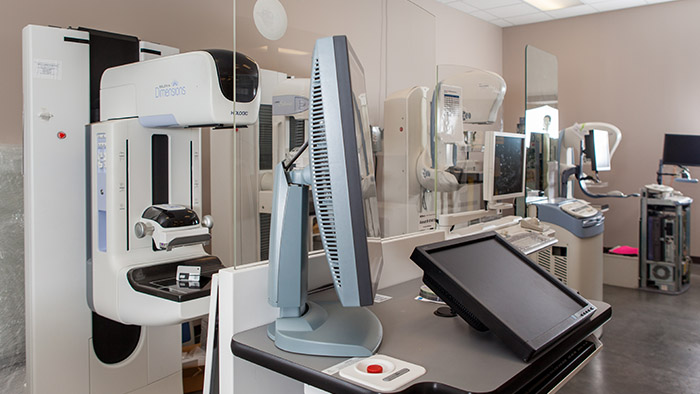Mammography system and replacement equipment.