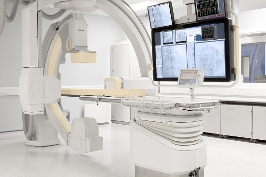 Radiography and fluoroscopy equipment.