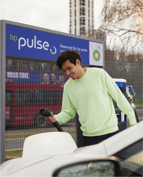 EV charging at the London mobility hub