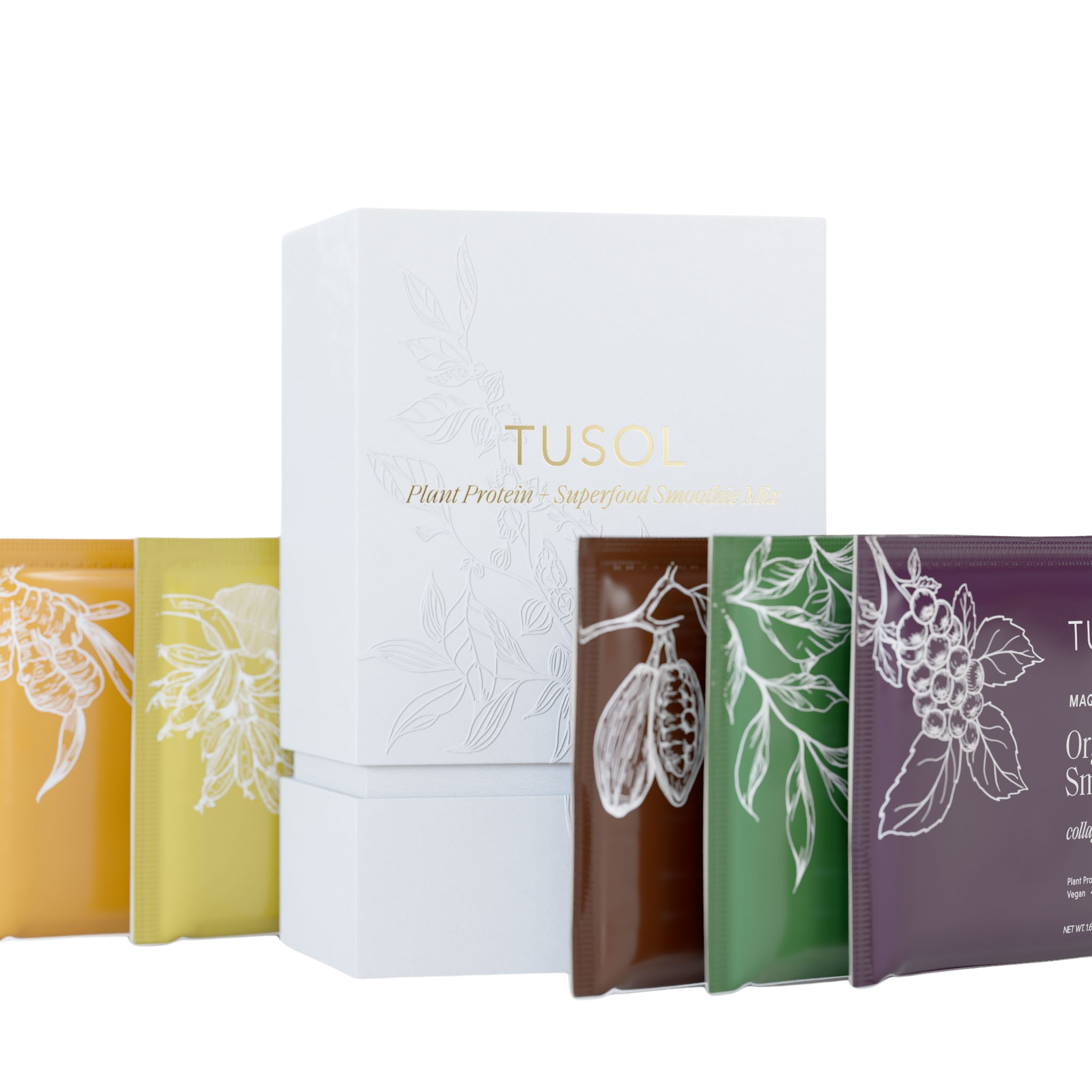 TUSOL Organic Plant Protein + Superfood Smoothie Mix