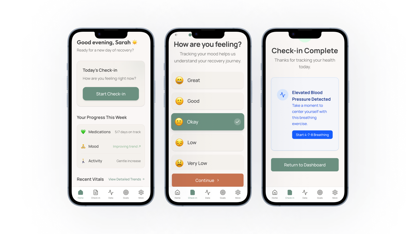 Designing an app to improve the recovery process for heart attack survivors