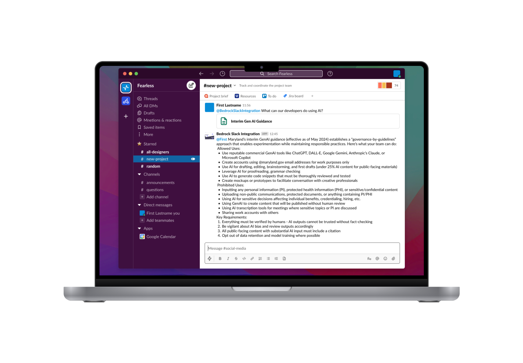 Creating an Intelligent Onboarding Tool for Project Teams