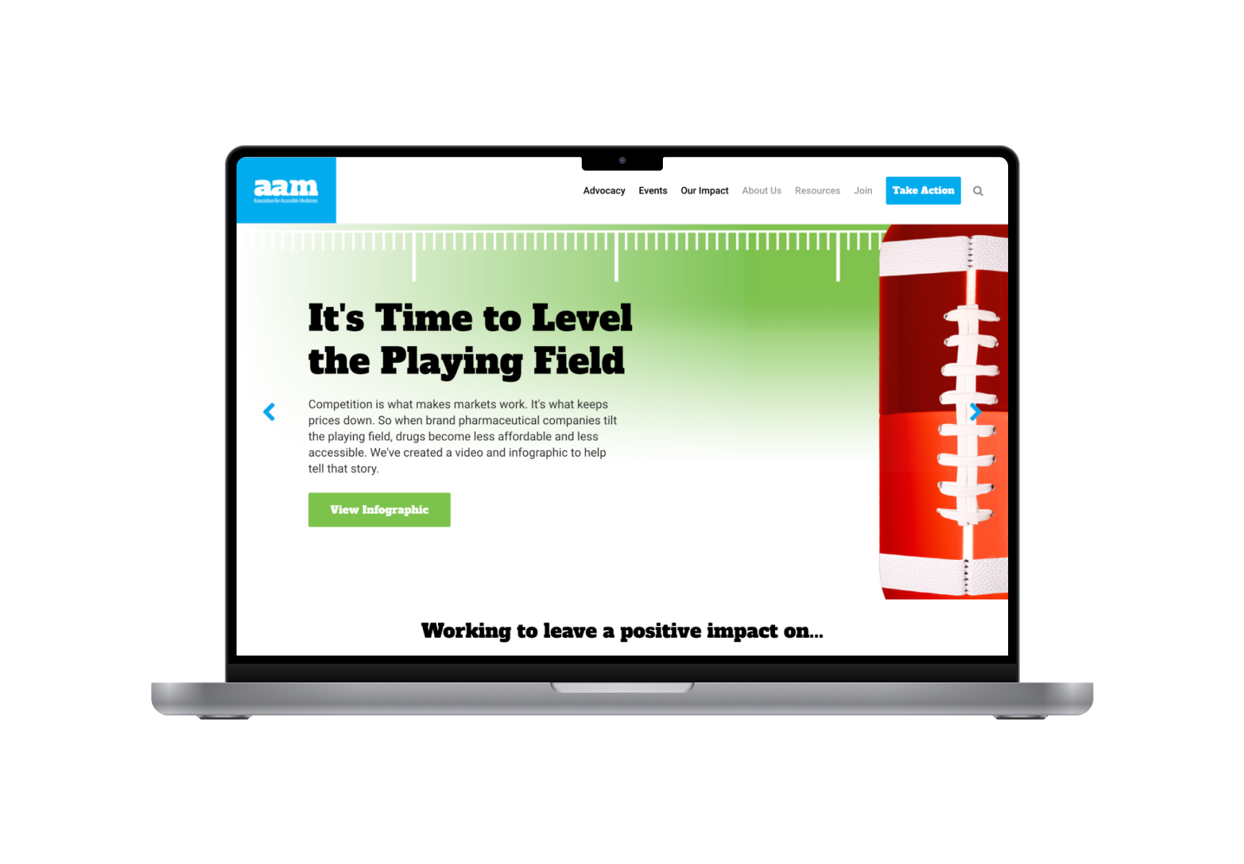 Transforming a dated website into a modern hub for information about biosimilar medicines