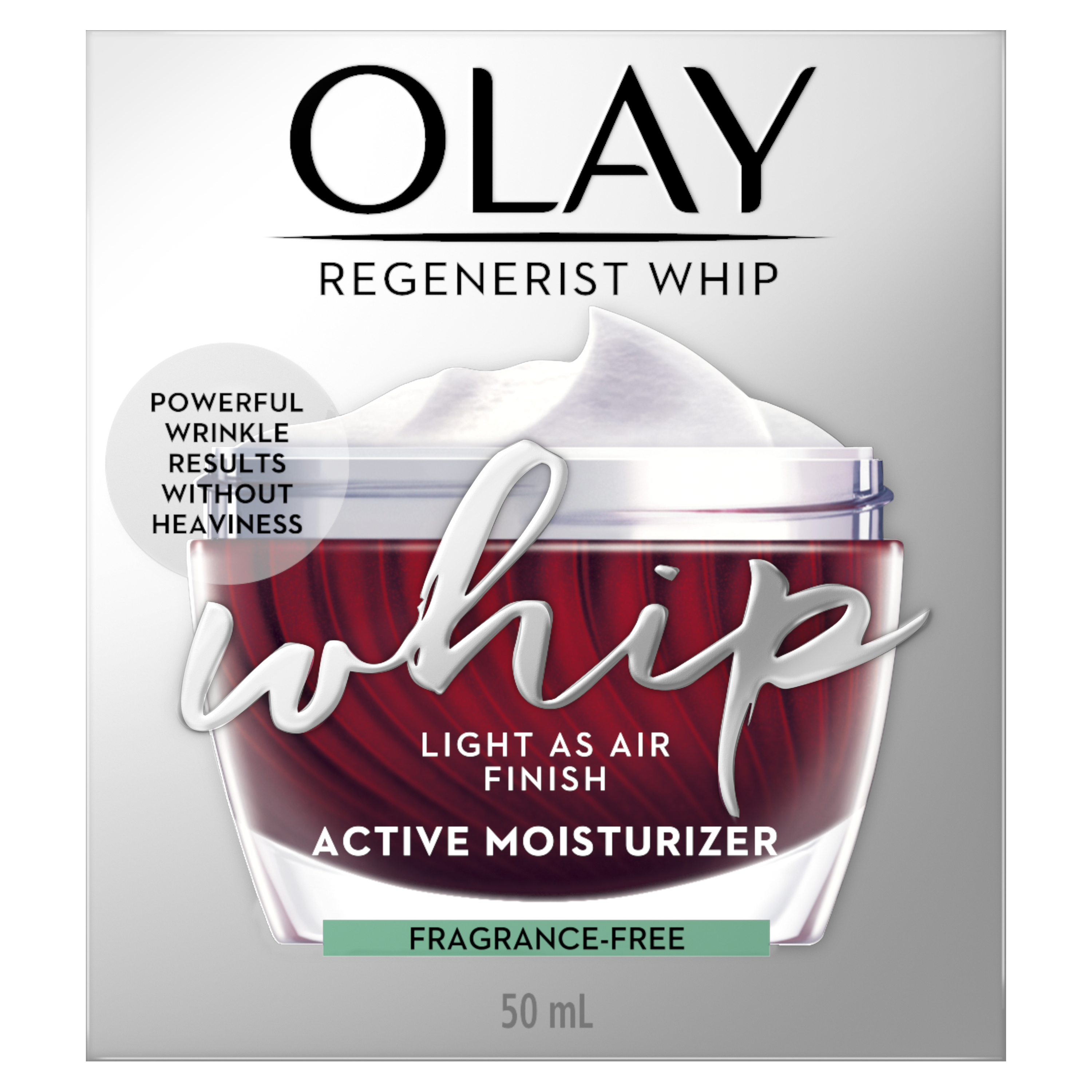 Olay Regenerist Whip Face Moisturizer Fragrance-Free 50 ml
