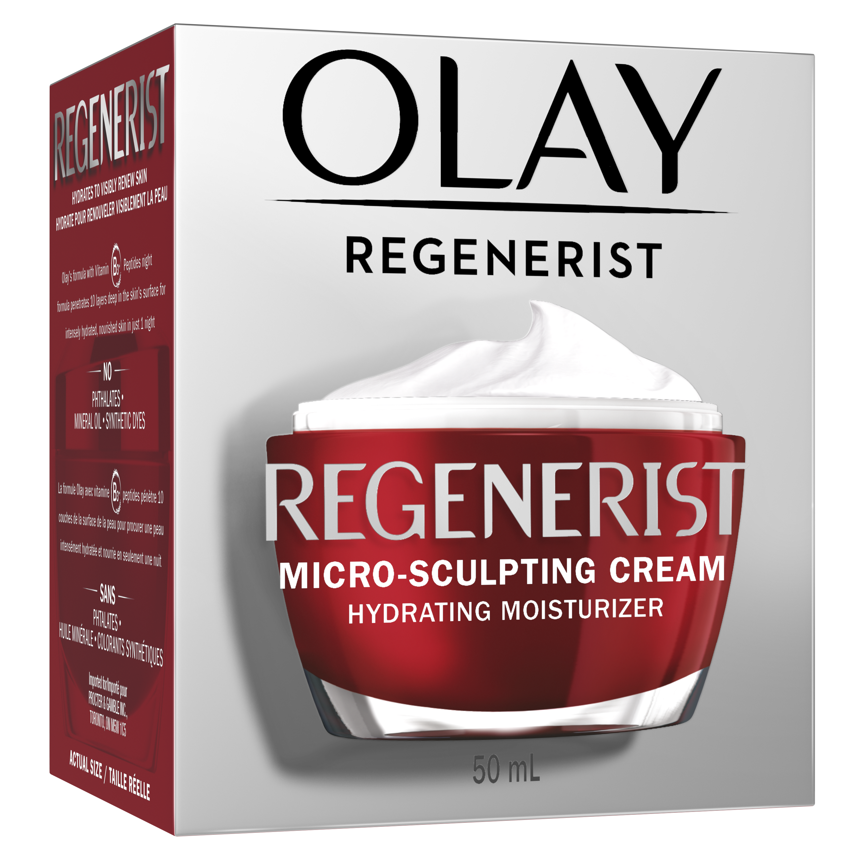 Crème hydratante micro-sculptante pour le visage Regenerist de Olay_1
