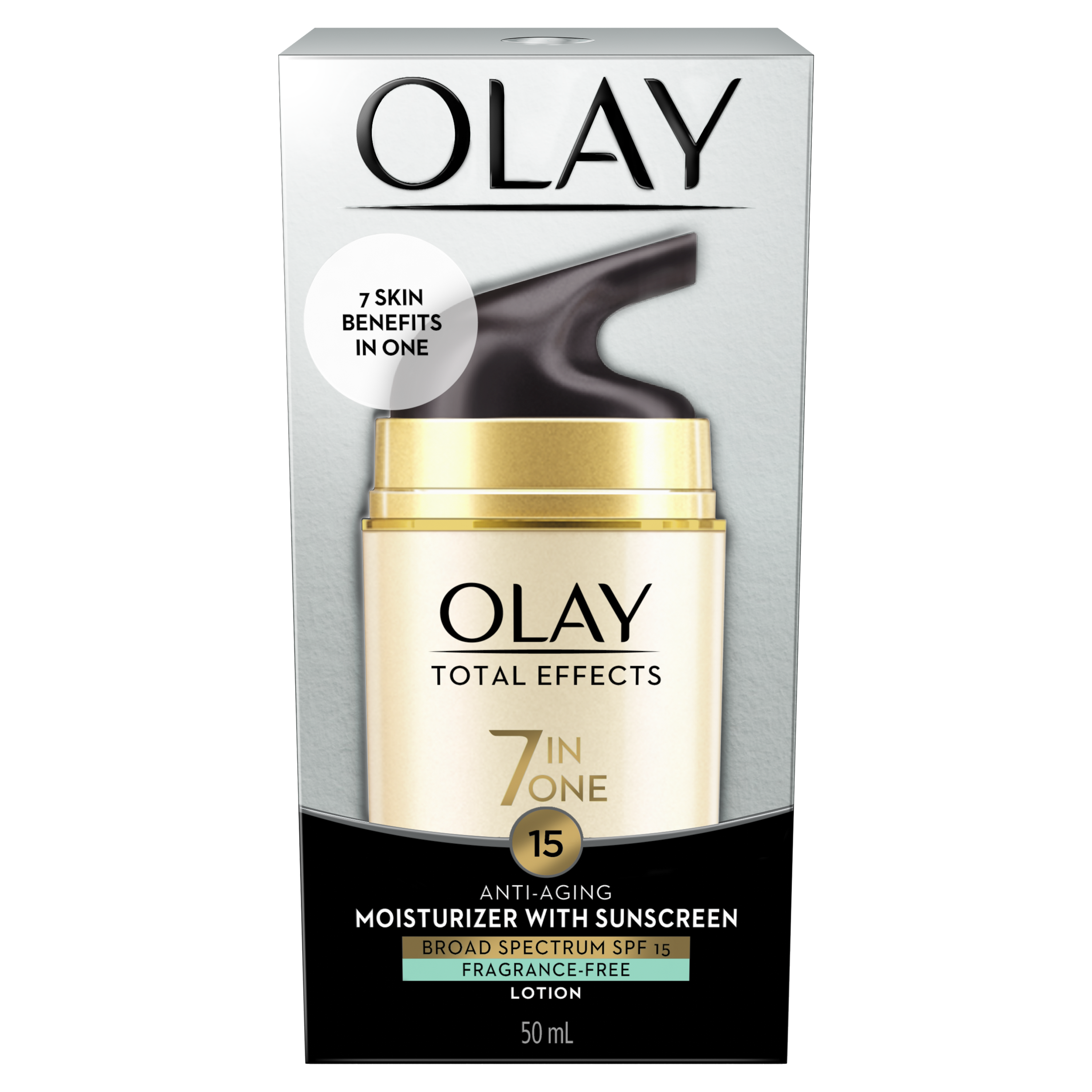 oil of olay total effects spf 15