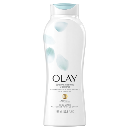 Nettoyant pour le corps hydratant Olay Sensitive non parfumé