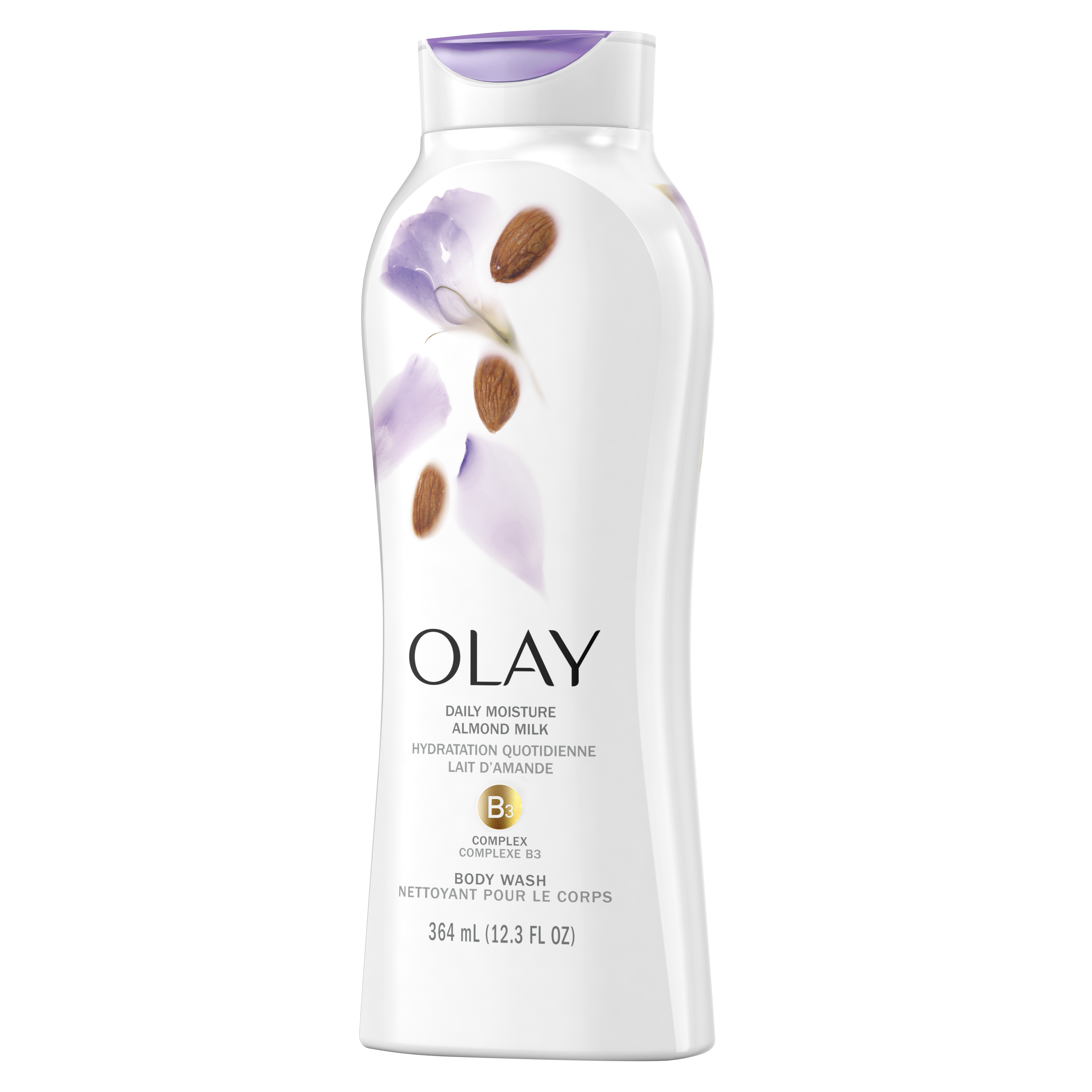 Nettoyant pour le corps Olay Hydratation quotidienne avec lait d’amande_1