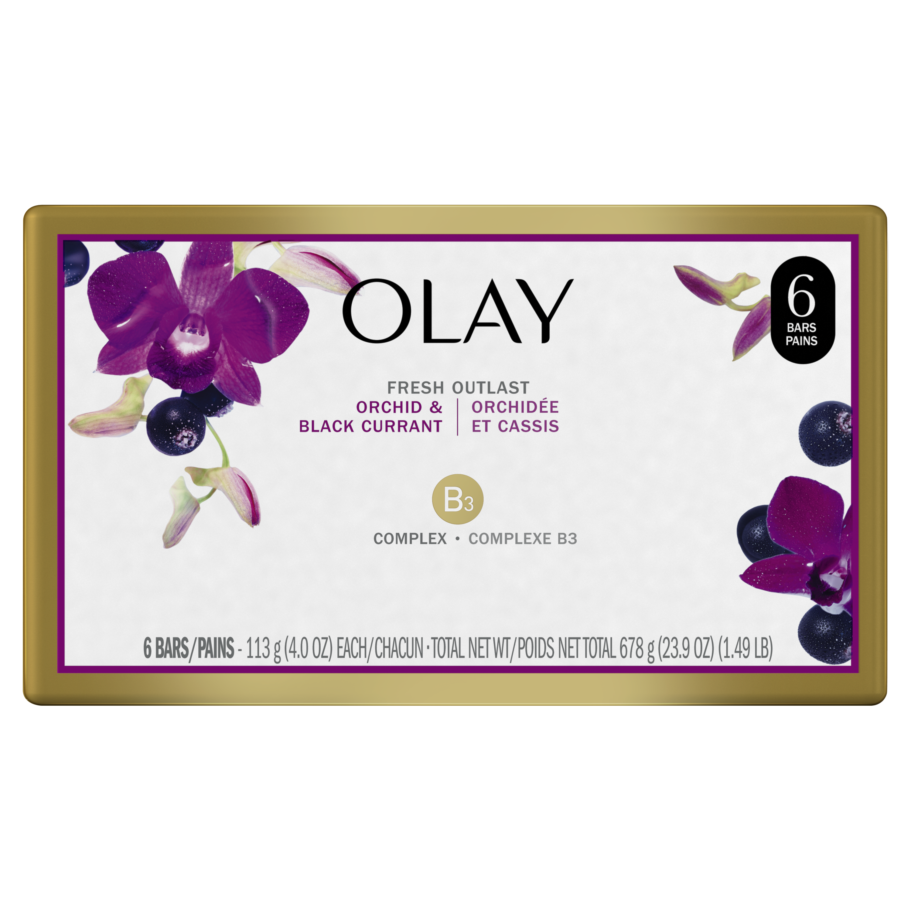 Fresh Outlast Soothing Orchid & Black Currant Beauty Bar