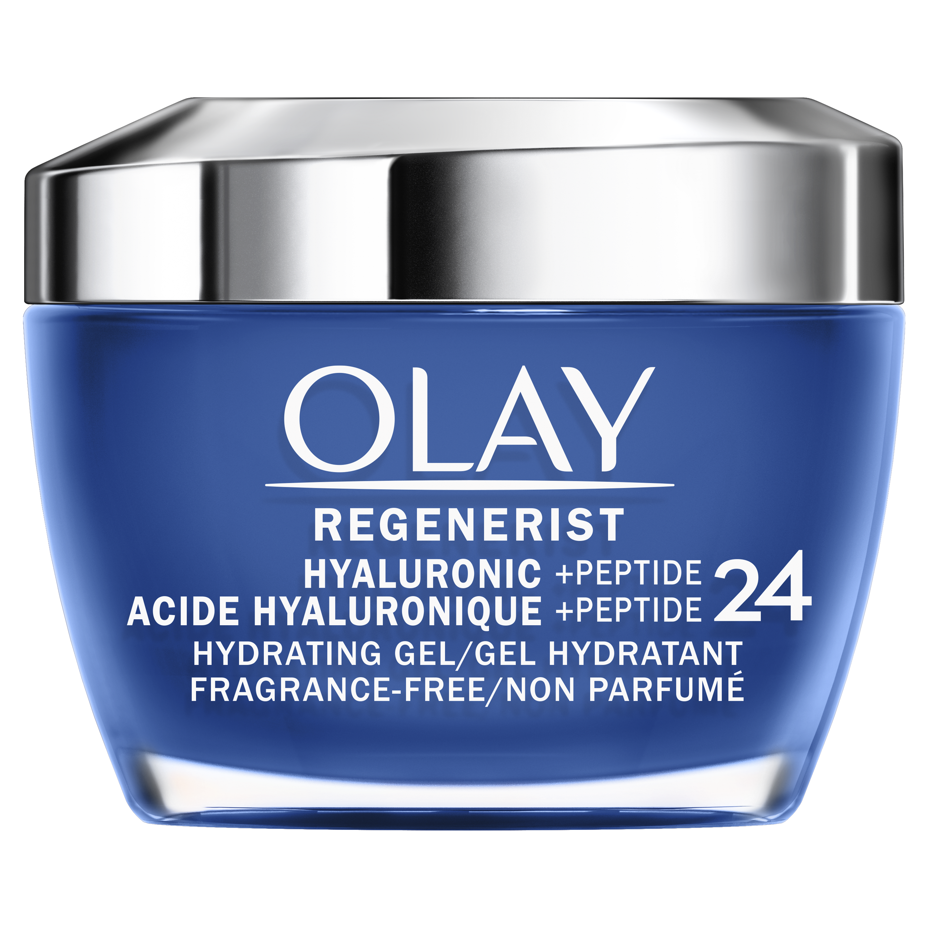Gel visage Olay Regenerist acide hyaluronique + peptide 24