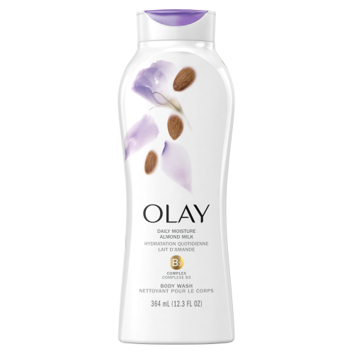 Nettoyant pour le corps Olay Hydratation quotidienne avec lait d’amande