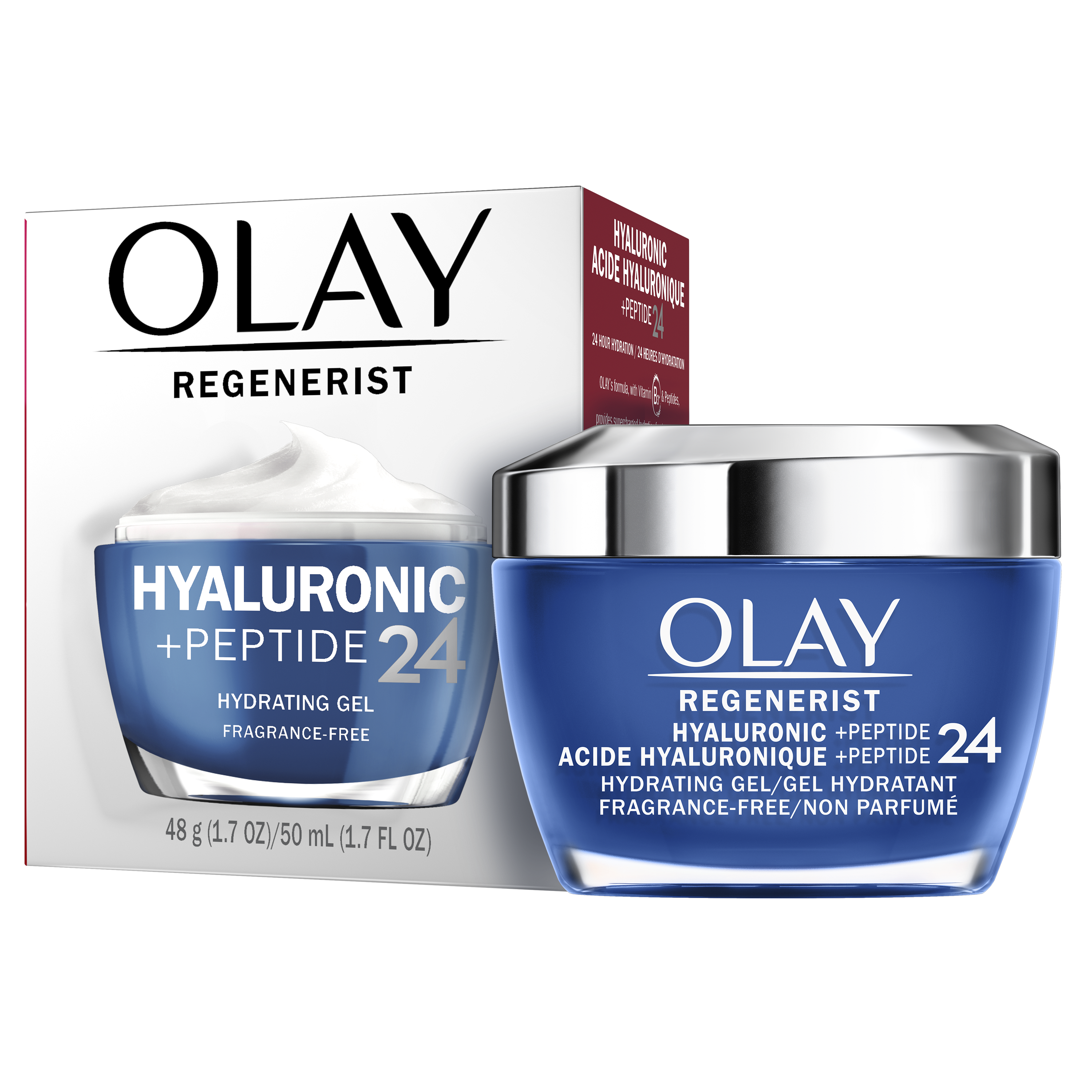Olay Regenerist Hyaluronic + Peptide 24 Gel Face Moisturizer