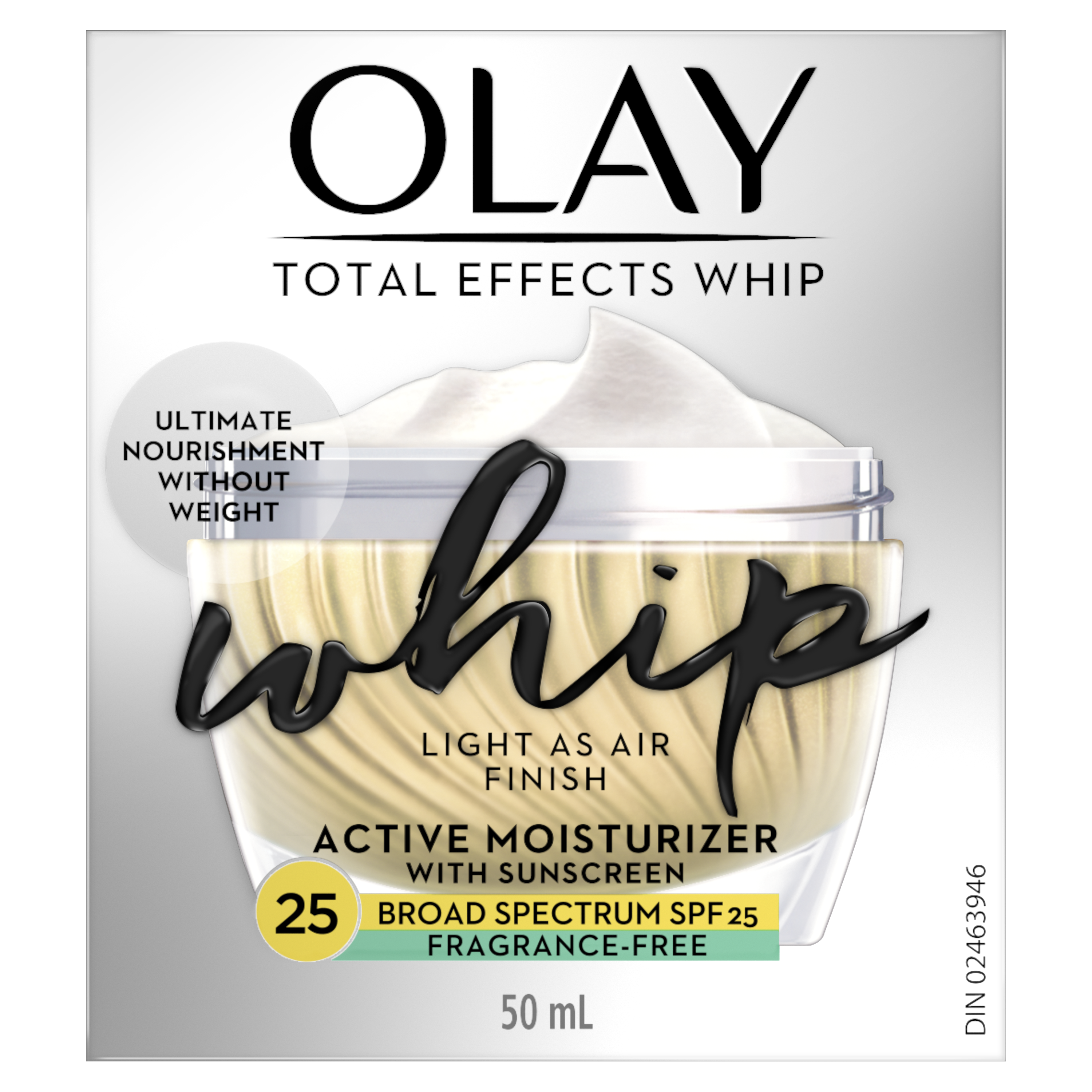 Olay Total Effects Whip Face Moisturizer SPF 25 Fragrance Free 50 ml_1