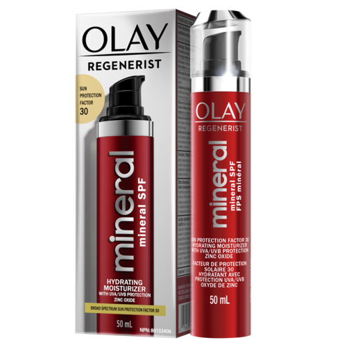 olay regenerist sunscreen mineral