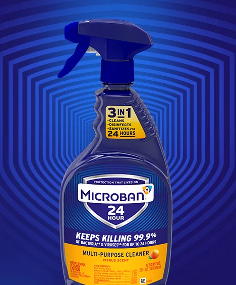 24 Hour Bathroom Cleaner and Sanitizing Spray, Citrus Scent, 32-Fl.oz.