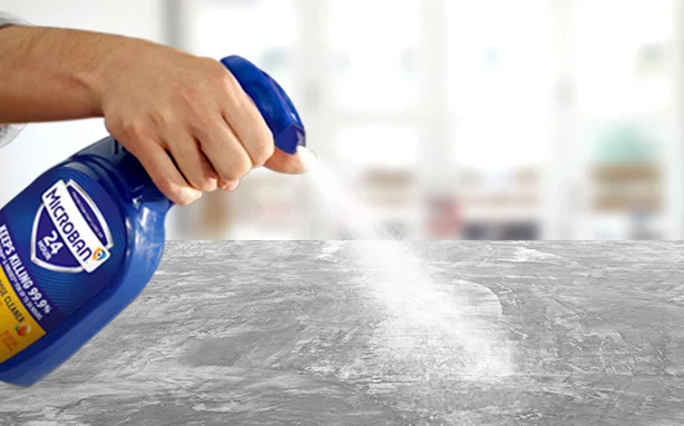 Multi-Purpose Cleaner in use