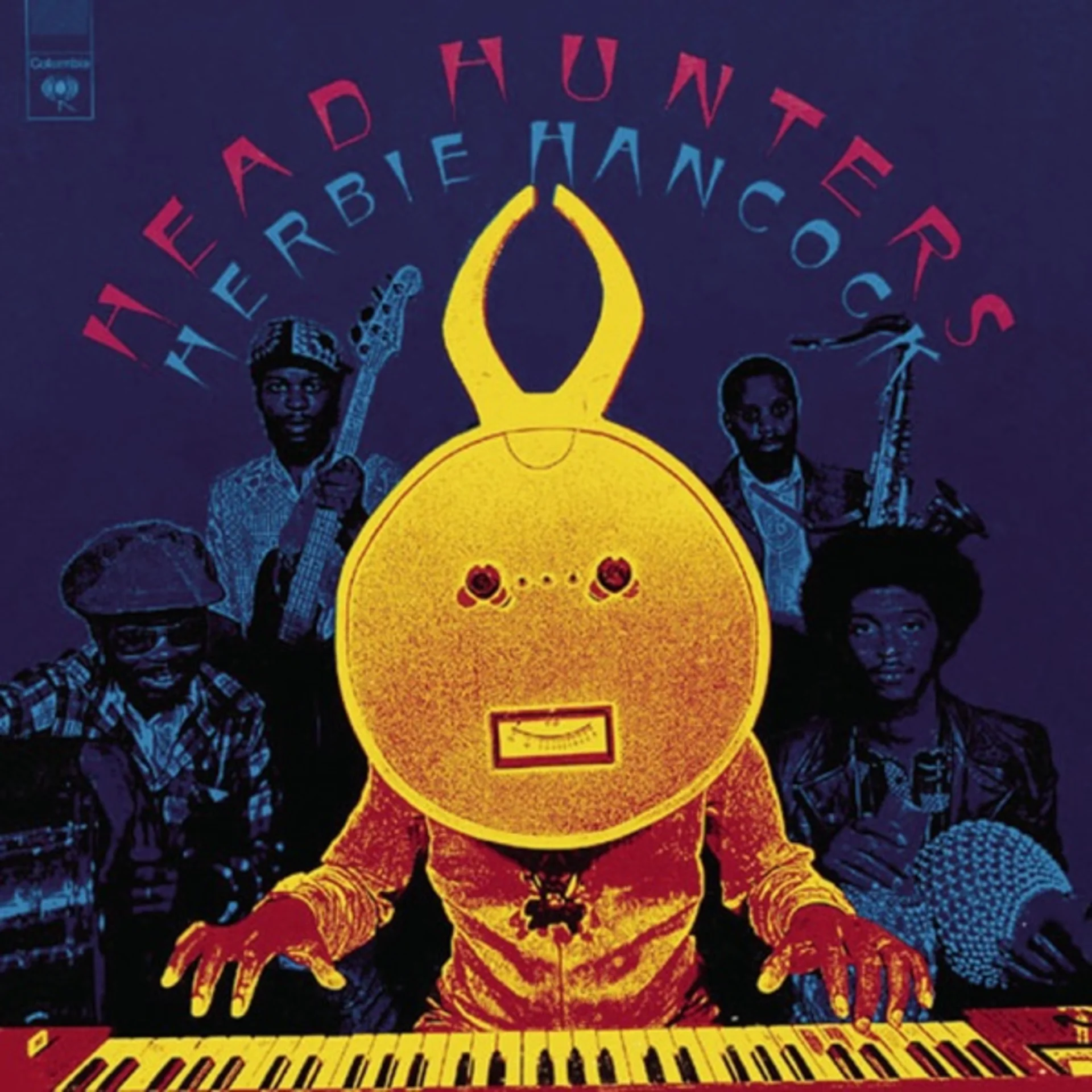 Head Hunters by Herbie Hancock — album cover art