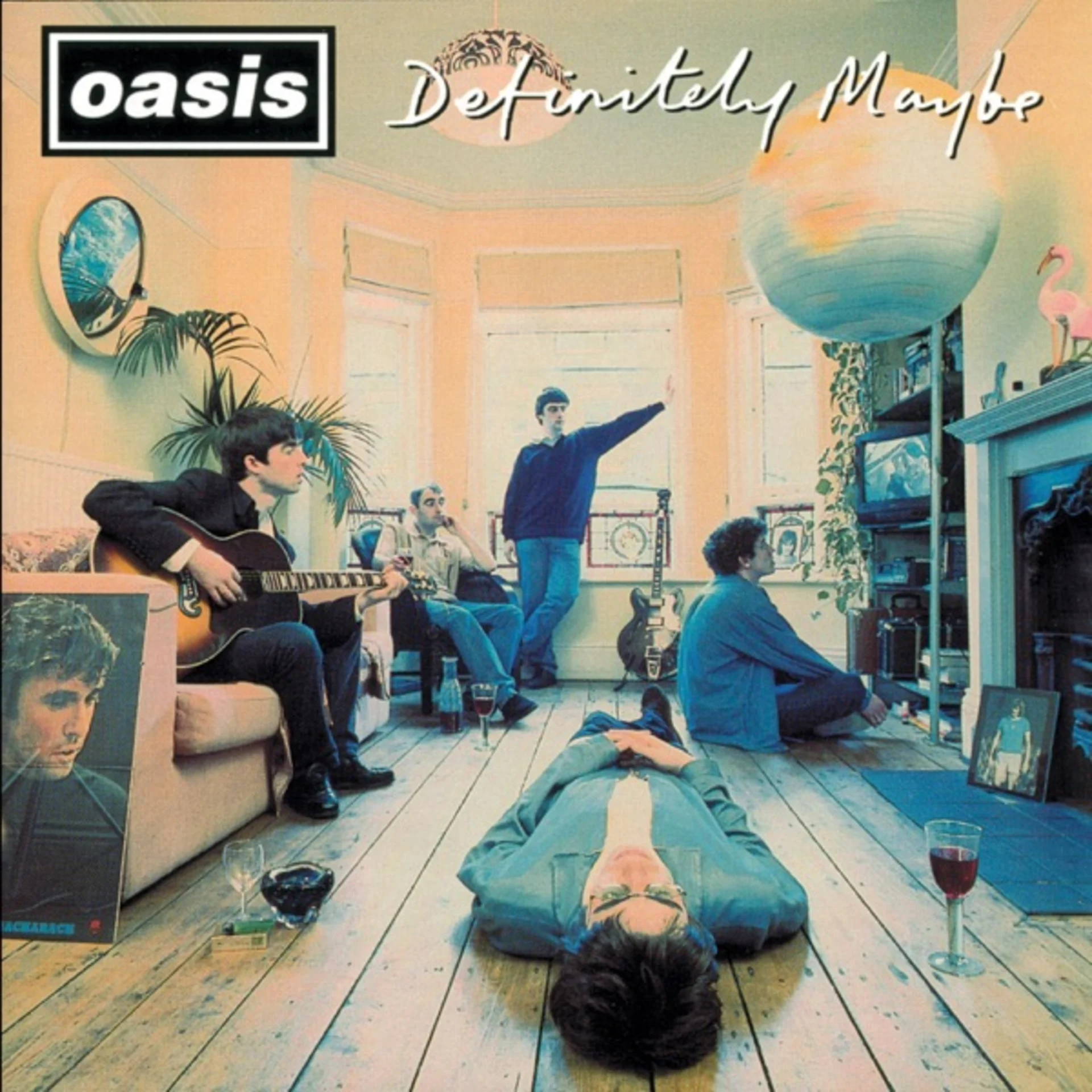 Definitely Maybe by Oasis — album cover art