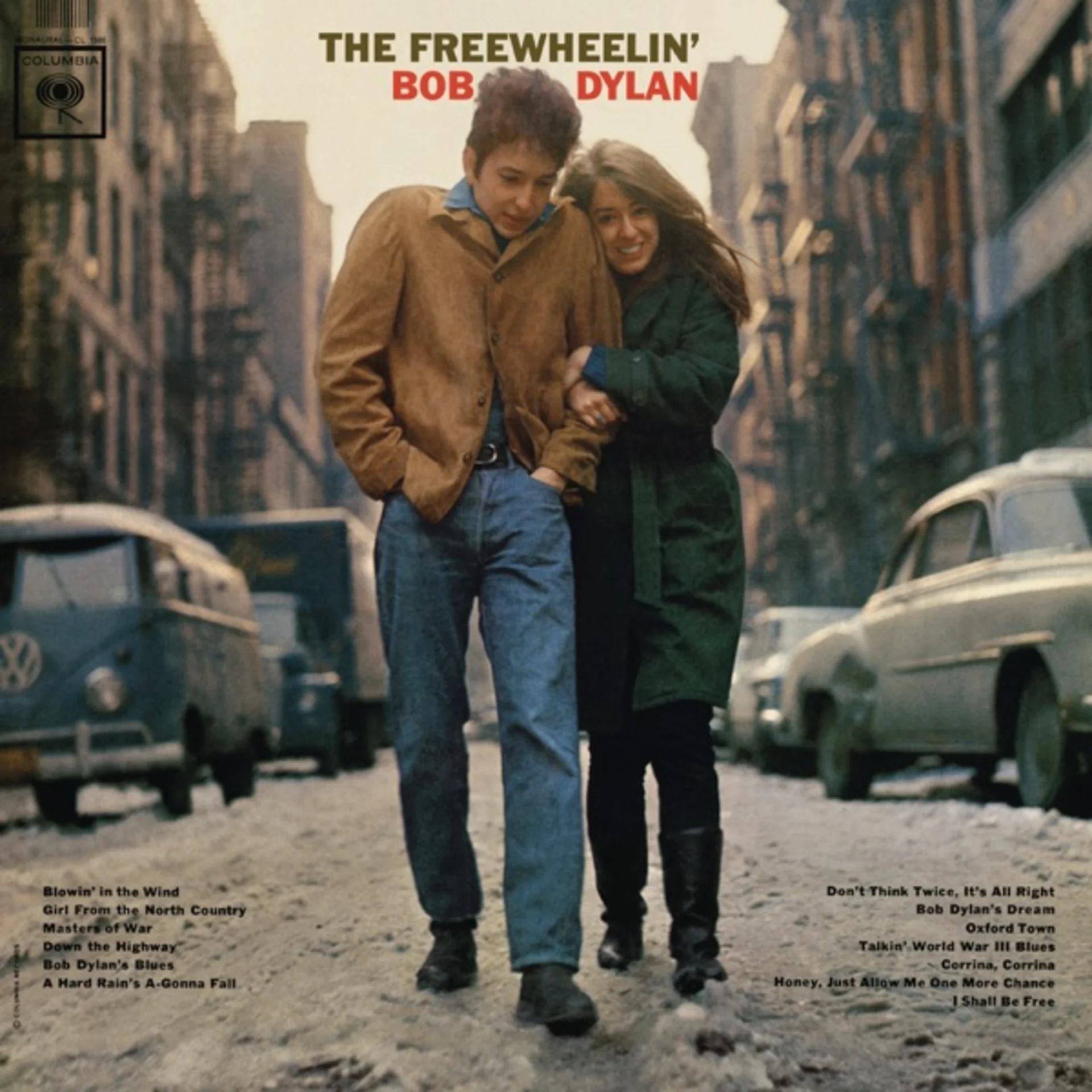 The Freewheelin' Bob Dylan by Bob Dylan — album cover art